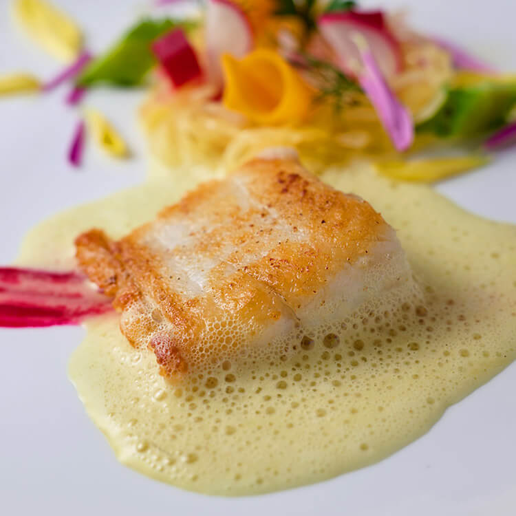 ヒラメのポワレ